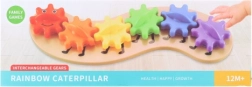 Zupčasta gusjenica – edukativna igračka s prijenosima za djecu