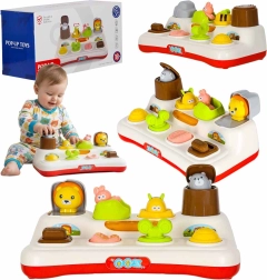 Interaktivna pop-up igra životinjice sa svjetlima i zvukovima 18+ mjeseci