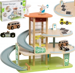 Drvena trospratna garaža Classic World ekološka zona