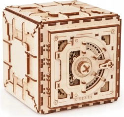 Drveni mehanički sef UGEARS – 3D puzzle 179 dijelova