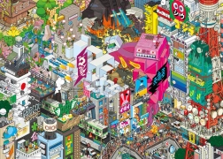 Puzzle 1000 dijelova Pixorama – Tokio