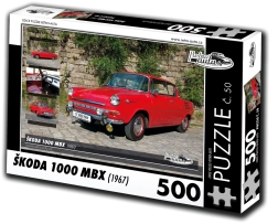 Puzzle RETRO-AUTA Škoda 1000 MBX 500 dijelova