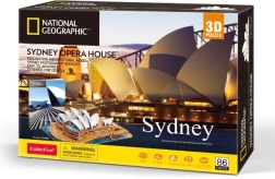 3D puzzle National Geographic Sydney 86 dijelova