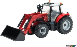 Model traktora s prednjim utovarivačem Massey Ferguson 6616 u mjerilu 1:32