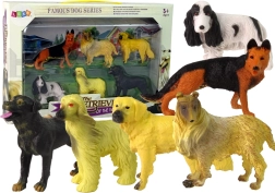 Set od 6 figurica pasa pasmine Famous Dog of the World