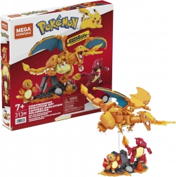 Konstrukcijski set Mega Construx Pokémon Evolucija Charmandera