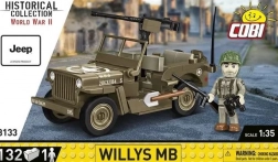COBI WILLYS MB – građevni set vojnog džipa 1:35