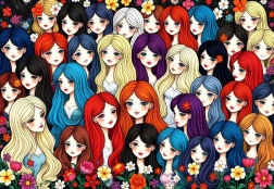 Alipson puzzle Dame iz tajnog vrta 1000 dijelova