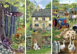 Puzzle Farma Woodland 1000 dijelova