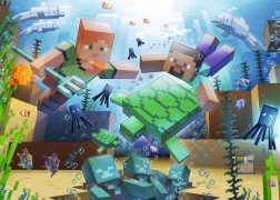 Puzzle Minecraft Mozaika 1000 komada
