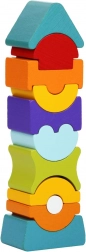 Balansirajući drveni toranj CUBIKA – slagalica 11 dijelova