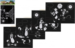 Slikovnica za struganje Krtko i prijatelji