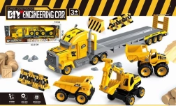 Kamion – vučna služba sa građevinskim vozilima