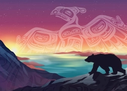 Cobble Hill Puzzle Oluja i Medvjed 500 komada