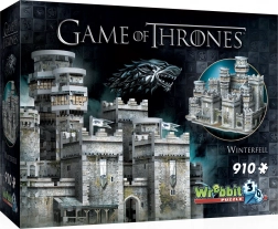 Wrebbit 3D puzzle Igra prijestolja: Winterfell – dvorac Starkova (910 dijelova)