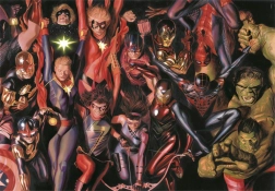 Puzzle 1000 komada Marvel - kompaktni