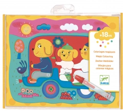 DJECO Vodene bojanke Obitelj na cesti