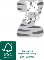 small foot drveno slovo Z