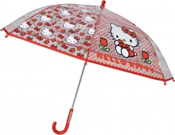 Automatski kišobran Hello Kitty 48 cm crveni
