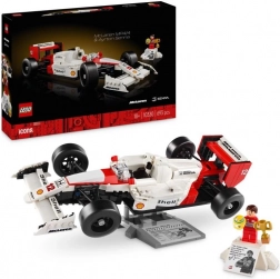 Lego Icons McLaren MP4/4 i Ayrton Senna – kolekcionarski trkaći automobil za odrasle