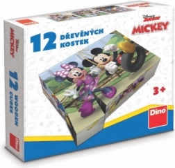 drvene licencirane kocke Mickey Mouse – 12 kocaka
