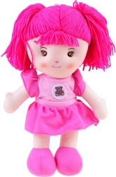 Tkanena lutka Zuzia 33 cm – Ružičasta