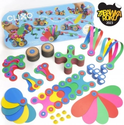 Clixo Wheel Creator magnetska građevna set 72 kom