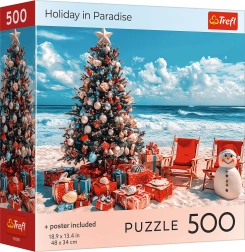 Puzzle Božić u raju 500 dijelova TREFL