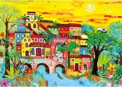 Puzzle Kuće u šumi 1000 dijelova