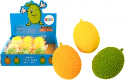 Antistresna stiskalica u obliku jackfruita – rastezljiva gumena igračka