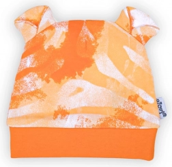 Dječja pamučna kapica Nicol Tomi narančasta