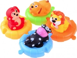 Gumene životinjice na plutajućim puzzlama