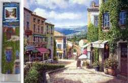 Norimpex Dijamantno slikanje Osvijetljena uličica 30x40 cm