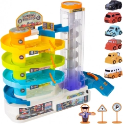 Interaktivna parkirna garaža s dizalom i spiralnom rampom za djecu