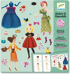 Djeco set naljepnica modna dizajnerica