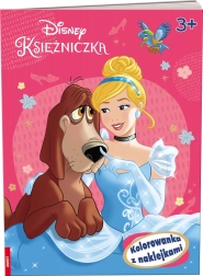 Disney princeze – bojanke sa naljepnicama