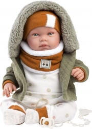 Llorens New Born realistična lutka sa zvukovima 44 cm