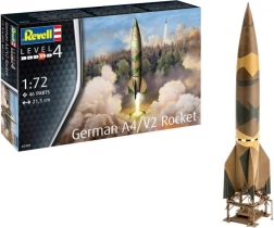 Plastični model njemačke rakete A4/V2