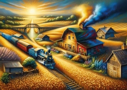 Puzzle Jesenski put 260 dijelova