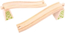 Nadvožnjake tračnice s pilonima 2 kom Bigjigs Rail