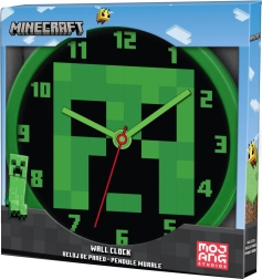 Zidni sat Minecraft 25 cm