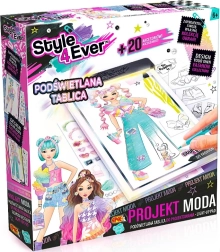 Projekt moda – osvijetljena ploča za dizajniranje