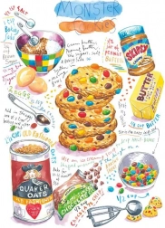 Slagalica divovskih keksa 1000 dijelova