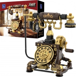 Konstruktorski set PANTASY Retro telefon s pokretnim dodacima