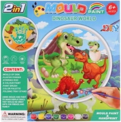 Izrada i bojanje gipsanih dinosaura – kreativni set