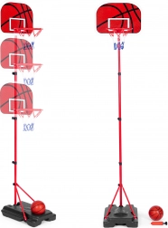 Dječji košarkaški obruč s podesivom visinom i pumpom
