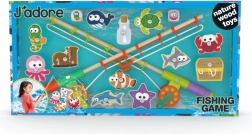 Drvena magnetska igra Ribolov