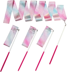 Pastelna vrpca za gimnastiku i ples