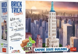 Konstruktorski set TREFL BRICK TRICK Travel: Empire State Building XL (420 dijelova)