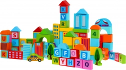 Set drvenih kocaka Grad - 100 dijelova